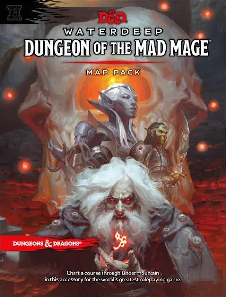 D&D: Maps: Waterdeep: Dungeon of The Mad Mage: Maps & Miscellany