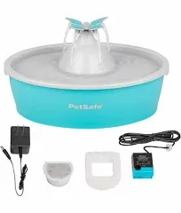 Butterfly Pet Fountain Blue  1 Count By PetSafe