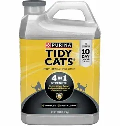 Purina Tidy Cats 4-in-1 Strength Clumping Multi Cat Litter