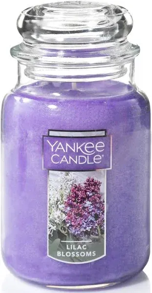 Yankee Candle Lilac Blossoms - 22 oz Original Large Jar Scented Candle