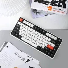 Varmilo Minilo 75 Gasket Wireless Mechanical Keyboard Retro / Cherry MX Black Clear-Top / ANSI