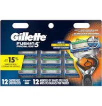 Gillette Fusion Proglide Manual Razor Blade Refills For Men, 8 Count