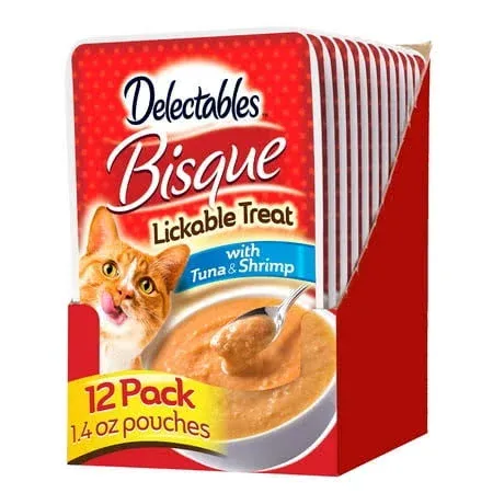 Delectables Bisque Lickable Cat Treat Tuna