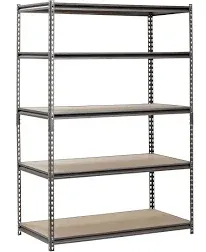 5-Tier Metal Storage Shelving Unit 18&#034;D x 48&#034;W x 72&#034;H Storage Rack Shelf