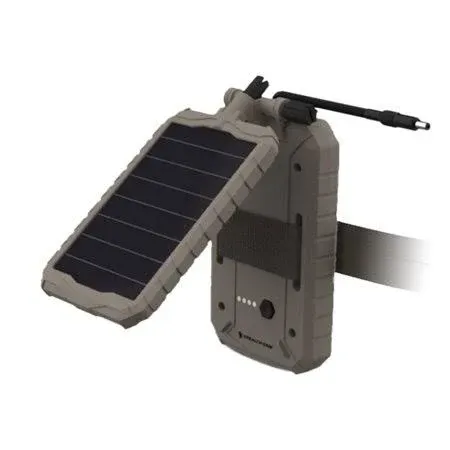 Stealth Cam Solar Power Panel 5000mAh Li-ion Battery Power Pack