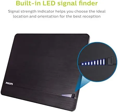 Philips Elite HD Signal Finder Amplified Antenna