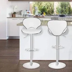 FDW Set of 2 Adjustable Bar Stools