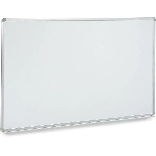 Global Industrial B880012 Steel Magnetic Dry Erase White Board, 72 x 4