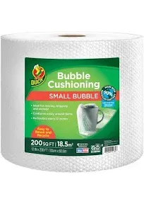 Duck 90% Recycled Content Clear Bubble Wrap