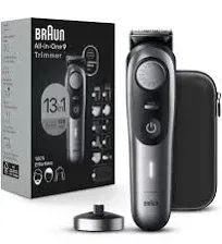 Braun All-in-One Style Kit Series 9 9440, 13-in-1 Trimmer for Men 