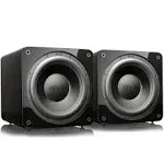 SVS SB-3000 13" Sealed Subwoofers with 800W Rms, 2,500W Peak Power, Sealed Cabinet - Pair (Piano Gloss Black)