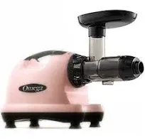 Pink Omega J8006 Nutrition Center Masticating Juicer