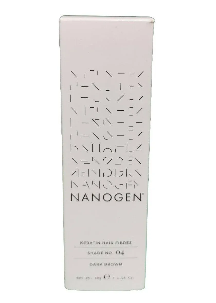 Nanogen 30g Keratin Hair fibres Dark Brown