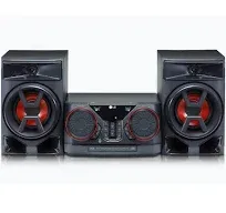 LG CK43 300W Audio System Hi-Fi Shelf Speaker System