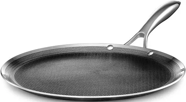 HexClad 12" Hybrid Nonstick Griddle Pan Oven