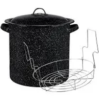 Cinsa Graniteware Canner/Rack