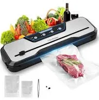 Vacuum Sealer Machine, with Starter Kit and 2-Year ,  Automatic Air Sealing Syst