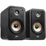 Polk Audio Signature Elite ES20 Bookshelf Speakers - Pair (Black)