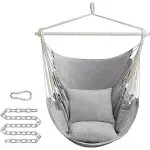 Hammock Chair with 2 Cushions Dove Gray