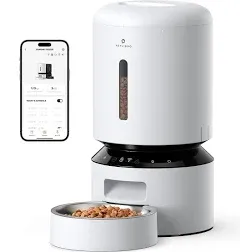 Automatic Cat Feeder, 5G Wifi Automatic Dog Feeder with Freshness Preservation, 