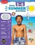 Daily Summer Activities: Between 5th Grade and 6th Grade, Grade 5 - 6 Workbook