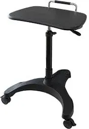 Sit/Stand Mobile Laptop Workstation