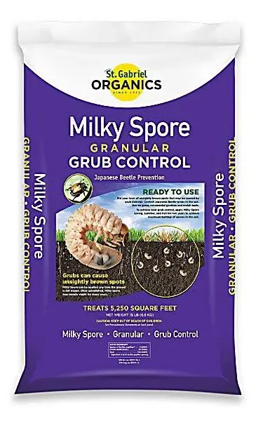 St. Gabriel Organics Milky Spore Granular Grub Control