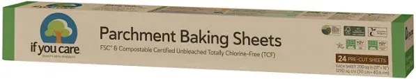 Parchment Baking Sheets - FSC Certified, 24 Ct