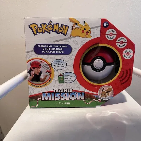 Pokemon Ultra Pro Trainer Mission Game Toy Guessing Motion Detection Catch Them