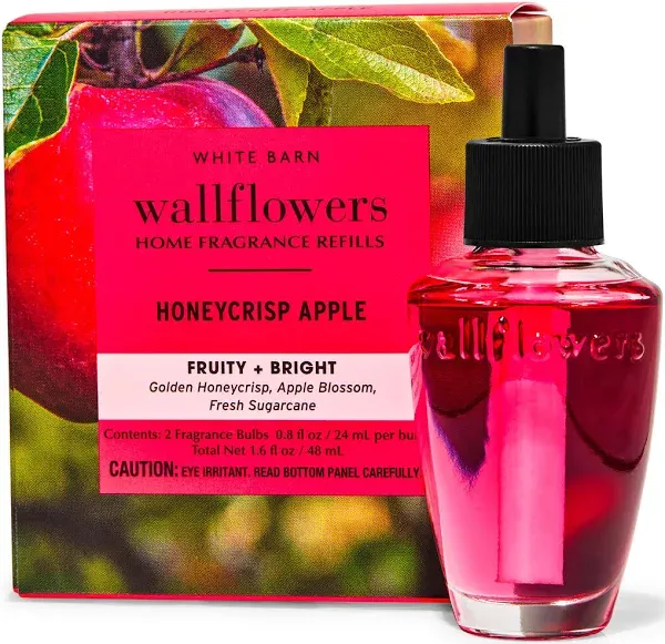 Bath &amp; Body Works/White Barn Honeycrisp Apple Wallflower Refill Fragrance Bulbs