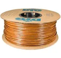 Corporation Drip Line 500&#039;, 6&#034; Emitter Spacing, 1/4&#034; .52 GPH, Color : Brown -...