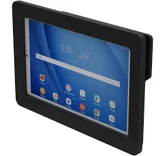 TABcare Anti-Theft Acrylic VESA Enclosure for Galaxy TAB A7 Lite 8.7" SM-T220 Tablet with Free Wall Mount Kit & 90-Degree Angle USB C Cable (TAB A7 Lite, Black)