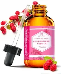 Red Raspberry Seed Oil by Leven Rose, 100% Organic, Natural for Face, Hands ...