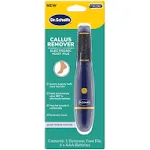 Dr. Scholl's Callus Remover Electronic Foot File, Electric Hard Skin Removal for Feet, Blue