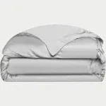 Cozy Earth Bamboo Duvet Cover - Light Grey / King