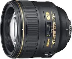 Nikon 85mm f/1.4G AF-S NIKKOR Lens