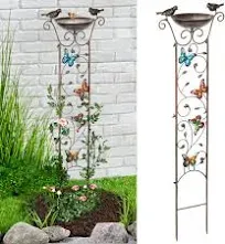 Lewiswayne Garden Trellis Bird Bath