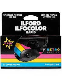 Ilford Ilfocolor Rapid Single Use Camera (ISO 400 color)