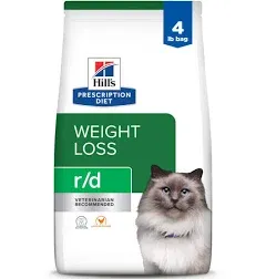 Hill's Prescription Diet r/d Weight Reduction Chicken Flavor Dry Cat Food