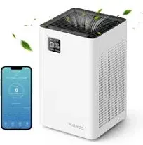 KALADO Air Purifiers KCA01 for Home Large Room up to 1300sqft - WHITE