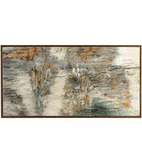 Uttermost Behind The Falls Abstract Art