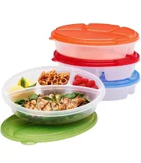 EasyLunchboxes Oval Lunch Boxes