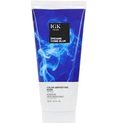 IGK Color Depositing Hair Mask Dreams Come Blue