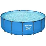 Bestway Steel Pro 15-foot x 48" Round Frame Above Ground Swimming Pool