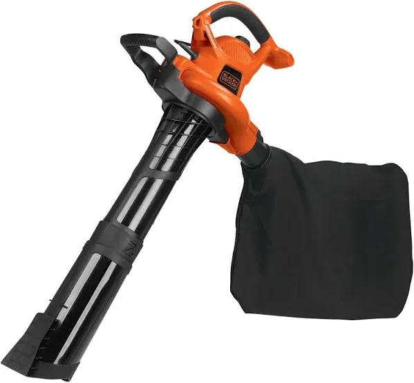 BLACK+DECKER Leaf Blower &amp; Leaf Vacuum | 3-in-1 | 12-Amp | 250-MPH | 400-CFM