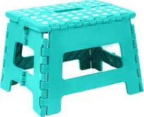 Super Strong Folding Step Stool - 11&#034; Height - Holds up to 300 Lb - Lightweight