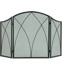 Pleasant Hearth Arched 3-Panel Fireplace Screen