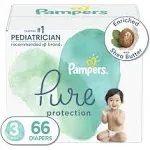 Pampers Pure Protection Diapers Size 3 - 66 Count