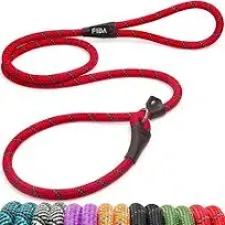 Fida Durable Slip Lead Dog Leash Bulk Pack of 5, Heavy Duty 1/2&#034; x 6 FT Comfo...