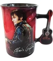 Midsouth Products Elvis Presley Guitar Handle Mug